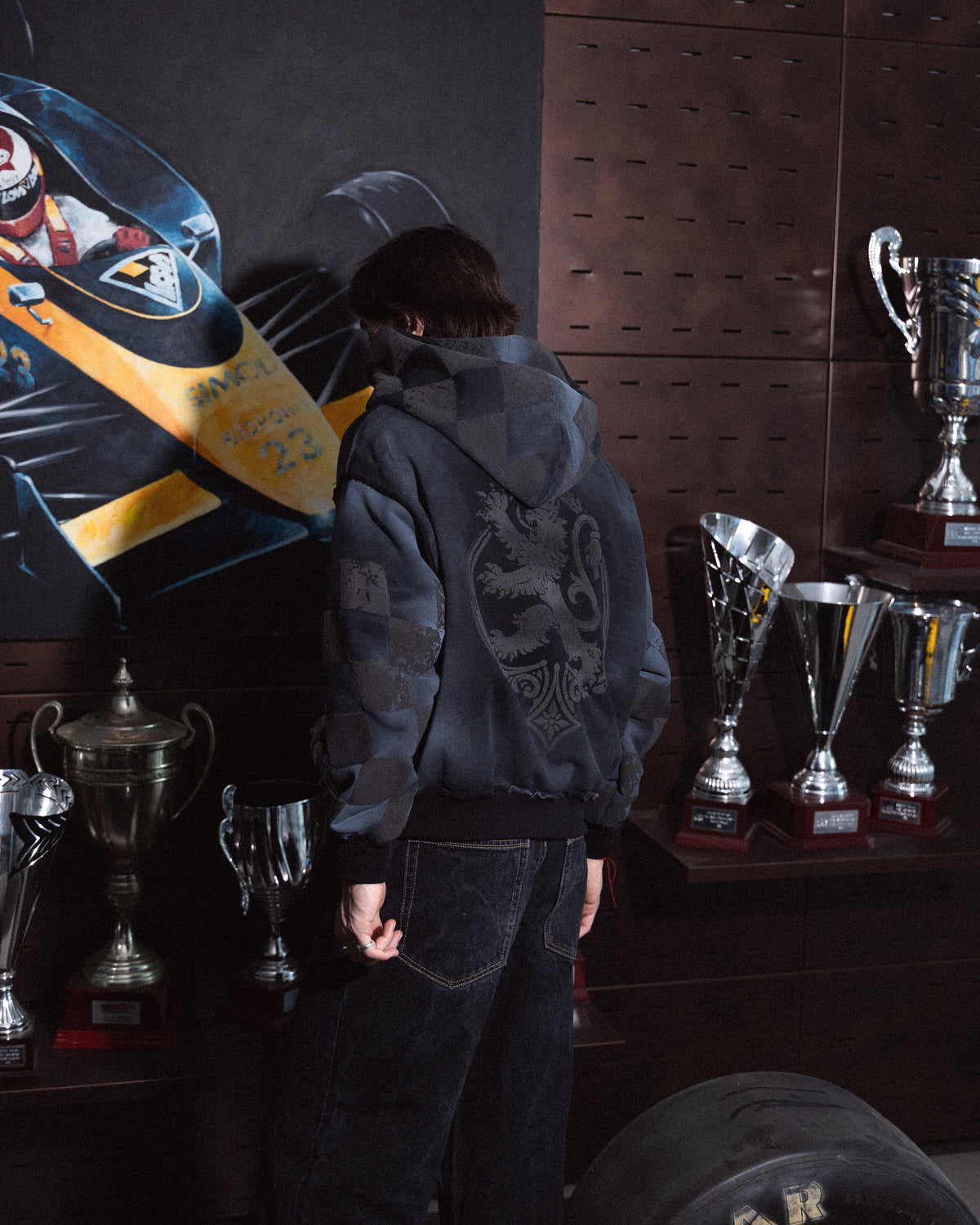 SPADE 6 BLACK HOODIE
