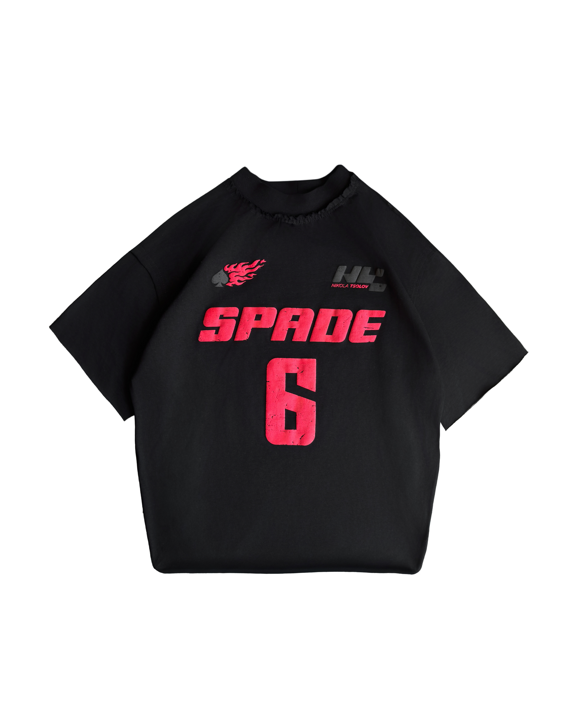 SPADE 6 BLACK TEE