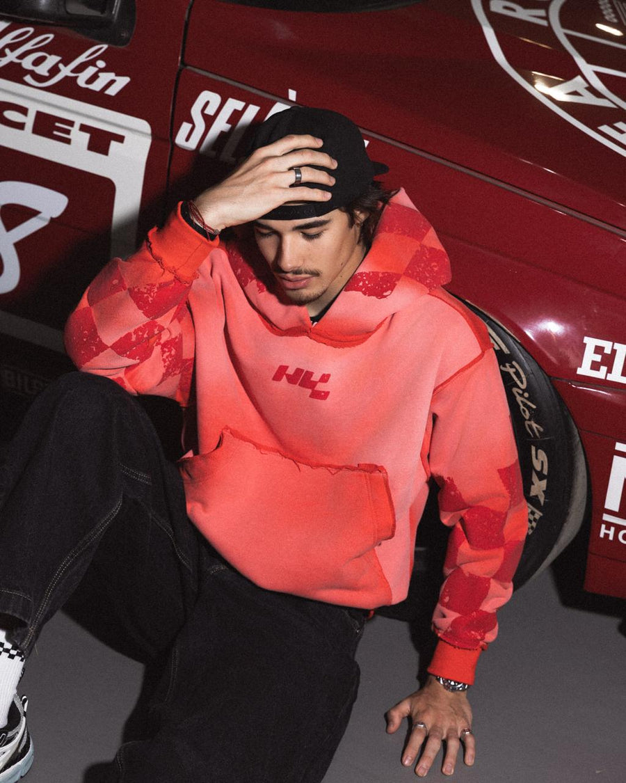 SPADE 6 RED HOODIE
