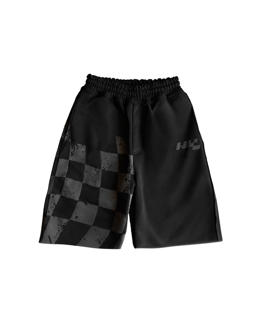 SPADE 6 BLACK SHORTS
