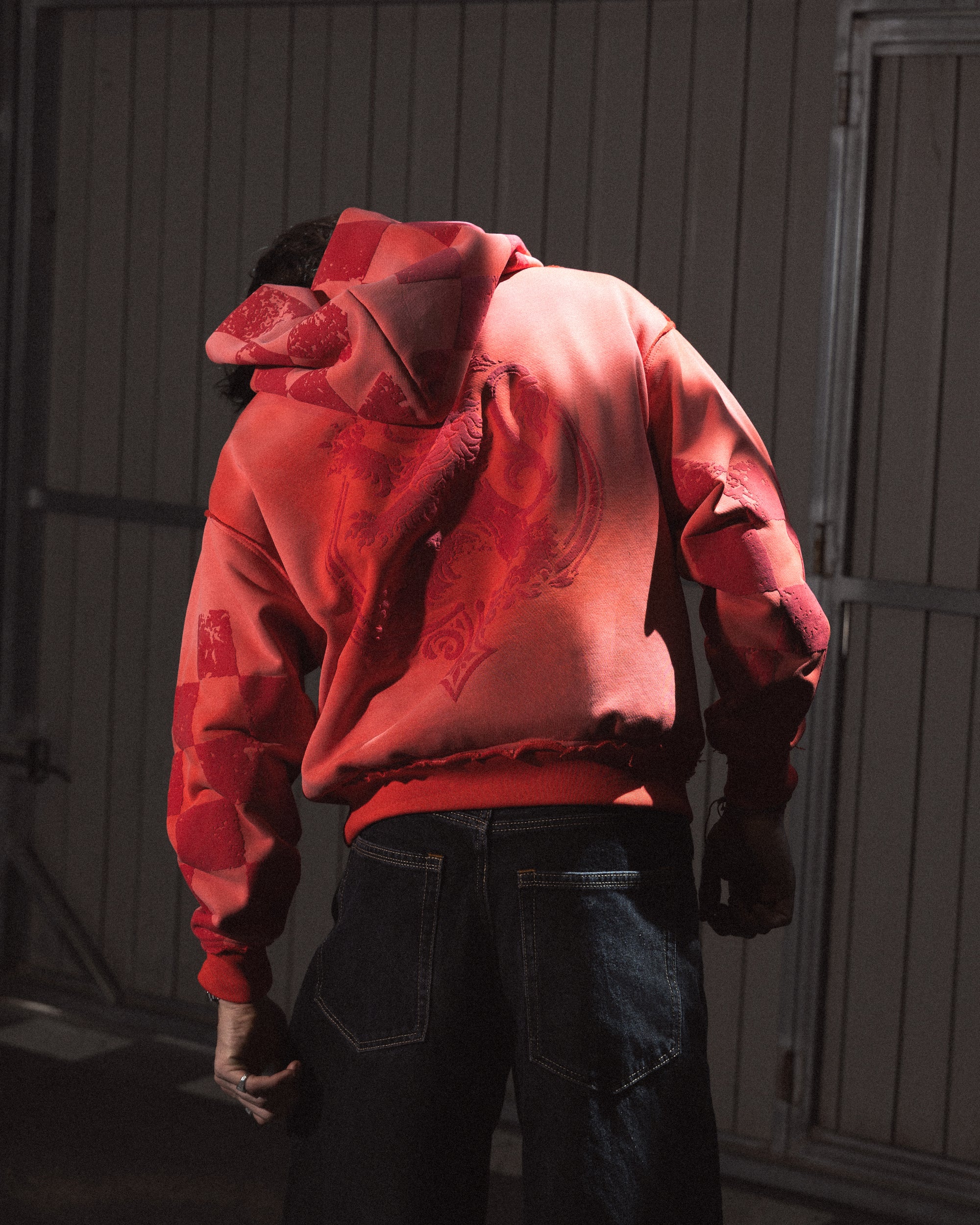 SPADE 6 RED HOODIE
