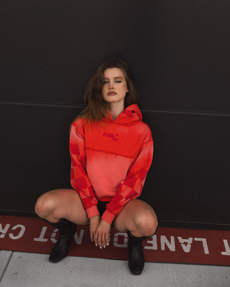 SPADE 6 RED HOODIE