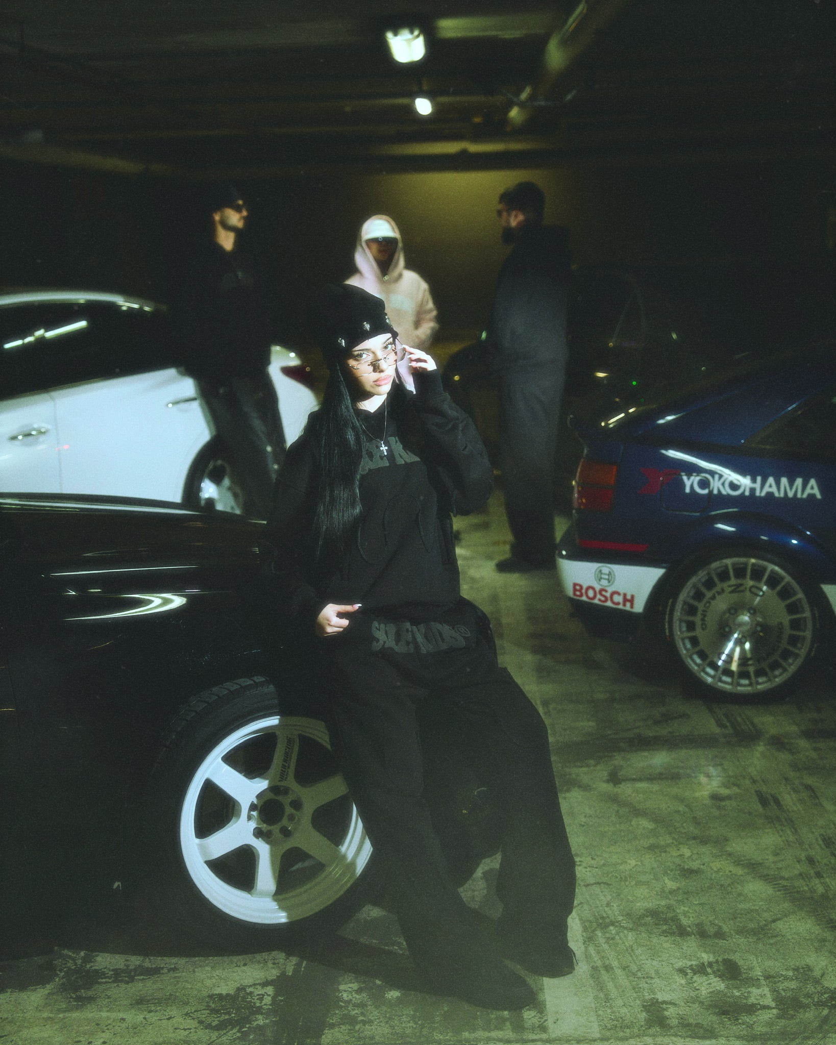 Black Drip Pants