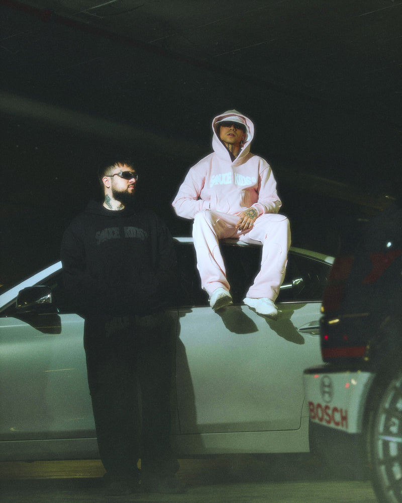 Pink Drip Hoodie