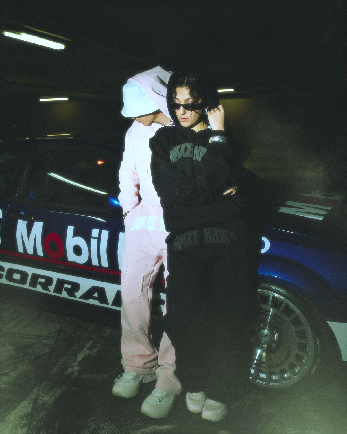 Black Drip Pants