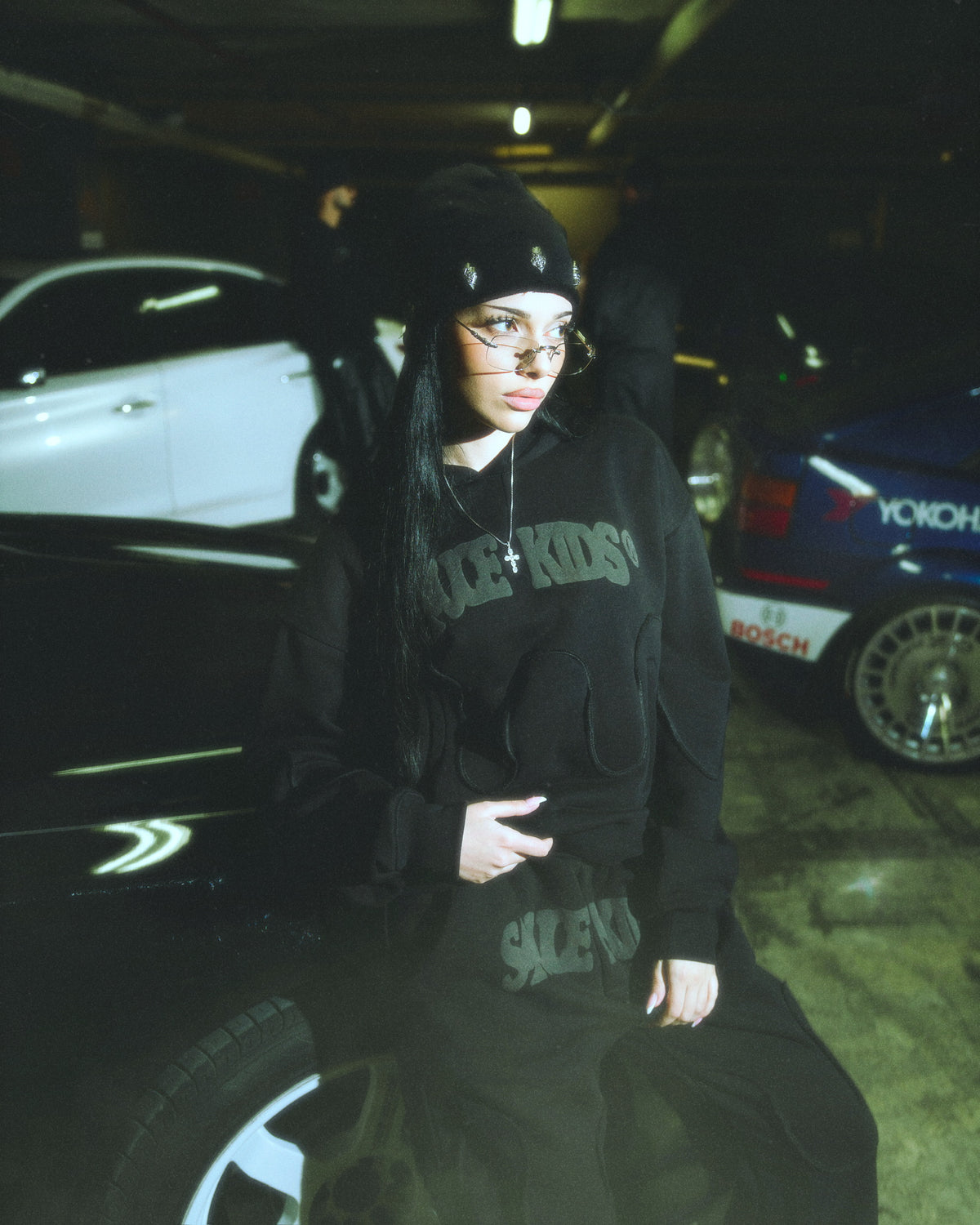 Black Drip Hoodie