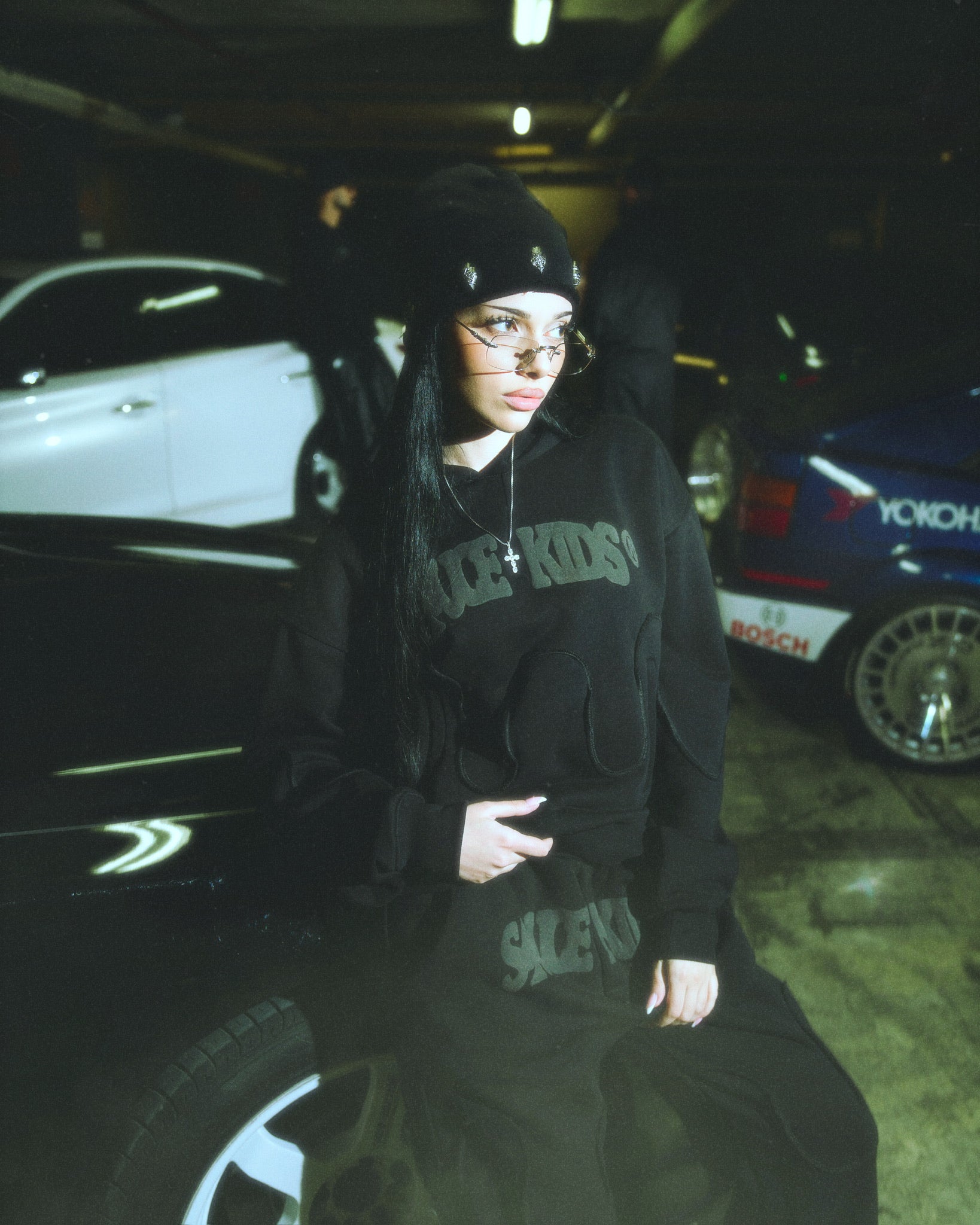 Black Drip Hoodie