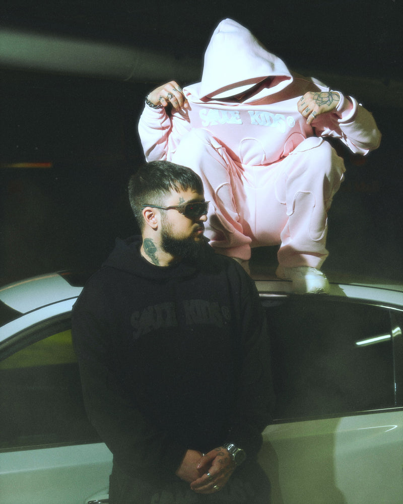Black Drip Hoodie