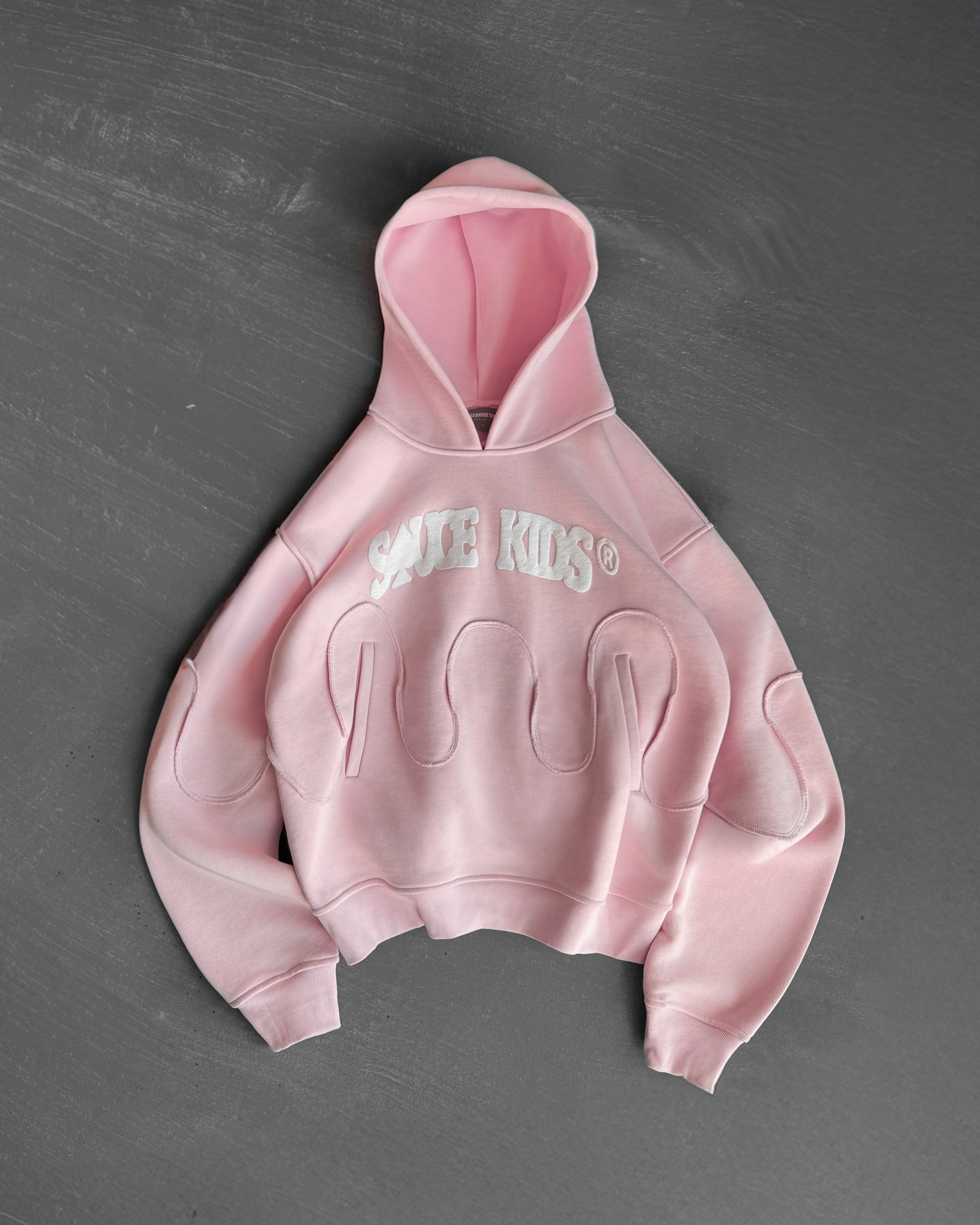 Pink Drip Hoodie