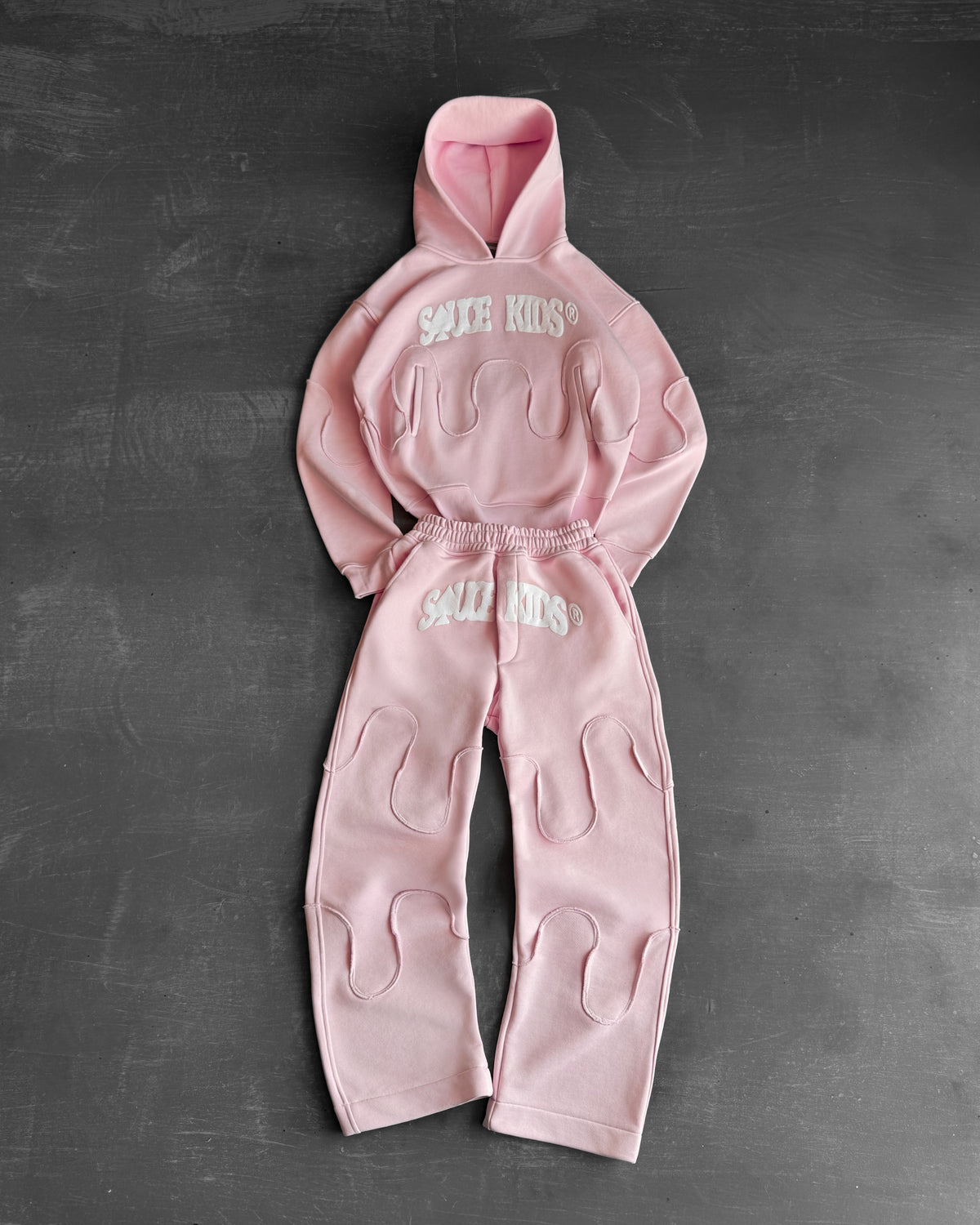 Pink Drip Hoodie