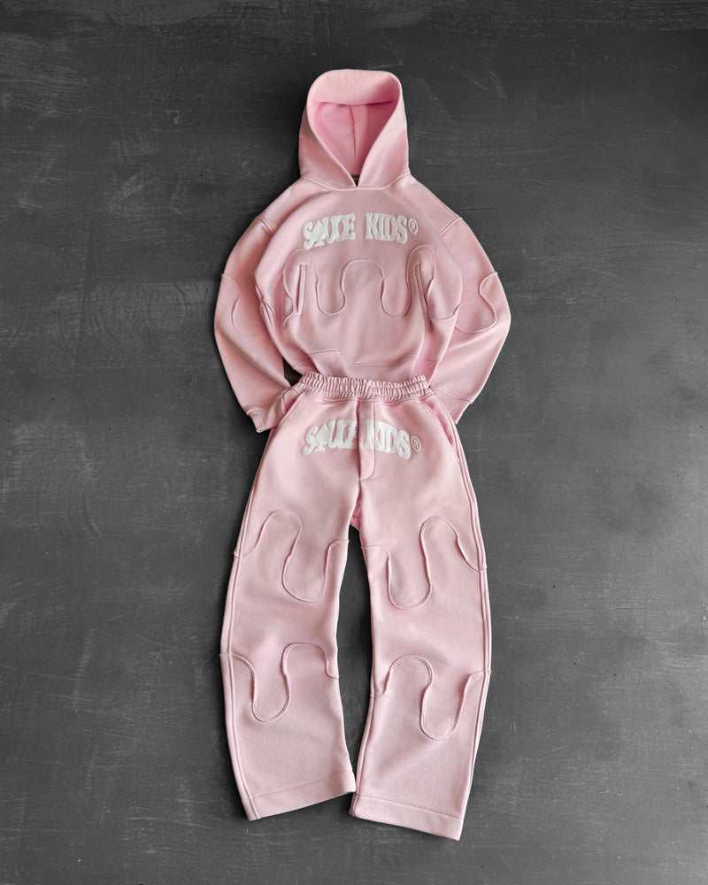 Pink Drip Hoodie