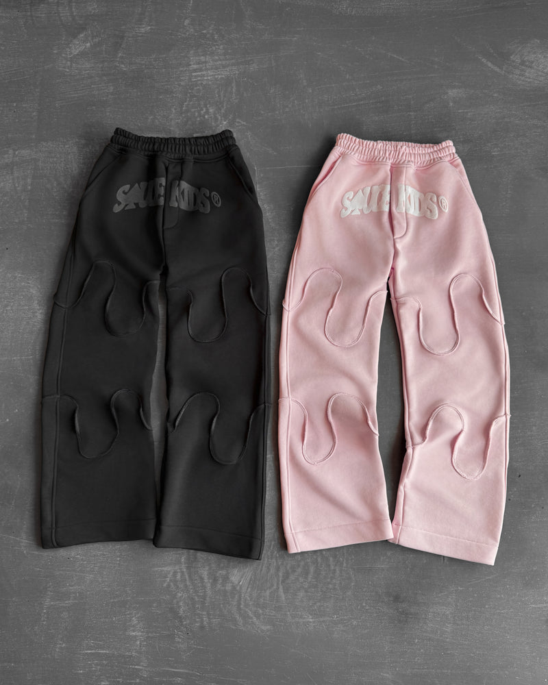 Black Drip Pants
