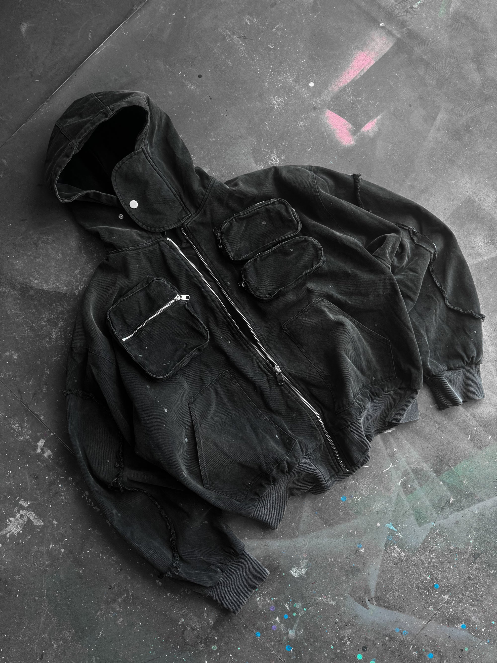 Black Pearl Denim Jacket