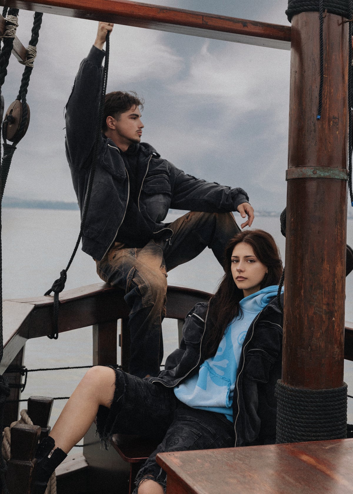 Black Pearl Denim Jacket